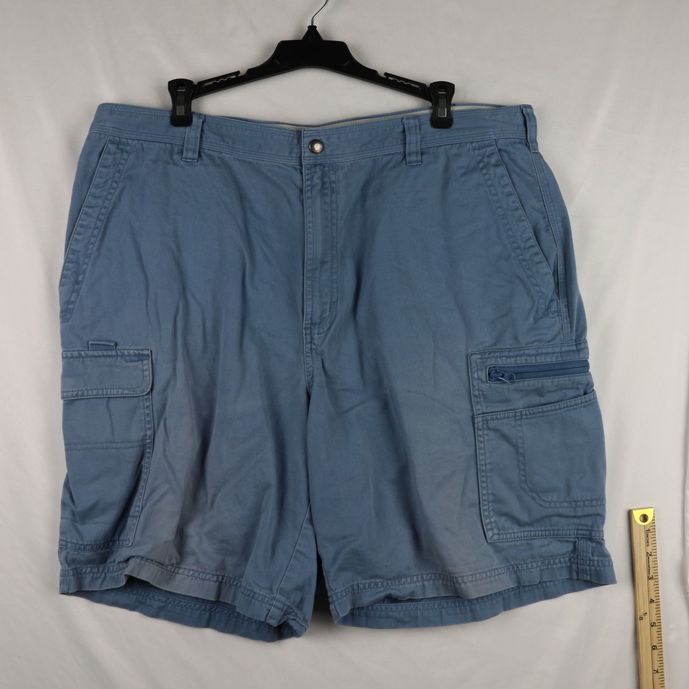 Columbia Mens 38 Blue Cargo Shorts Hiking Utility Outdoor Pockets XM4119